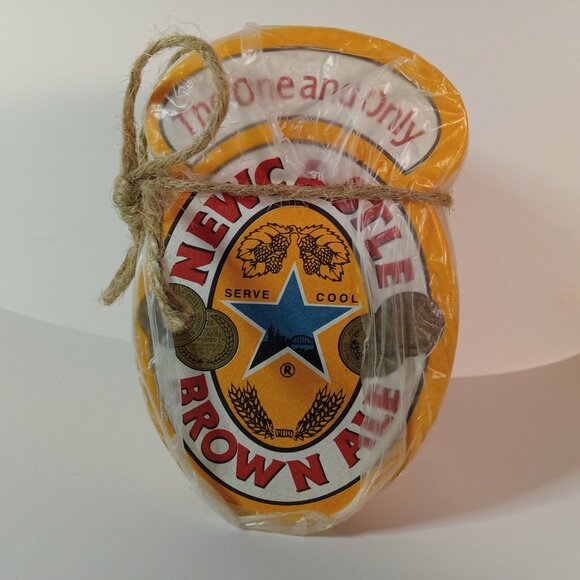 Vintage Newcastle Brown Ale Bar Coasters Lot of 80 New Unused Brewiana - Picture 1 of 12